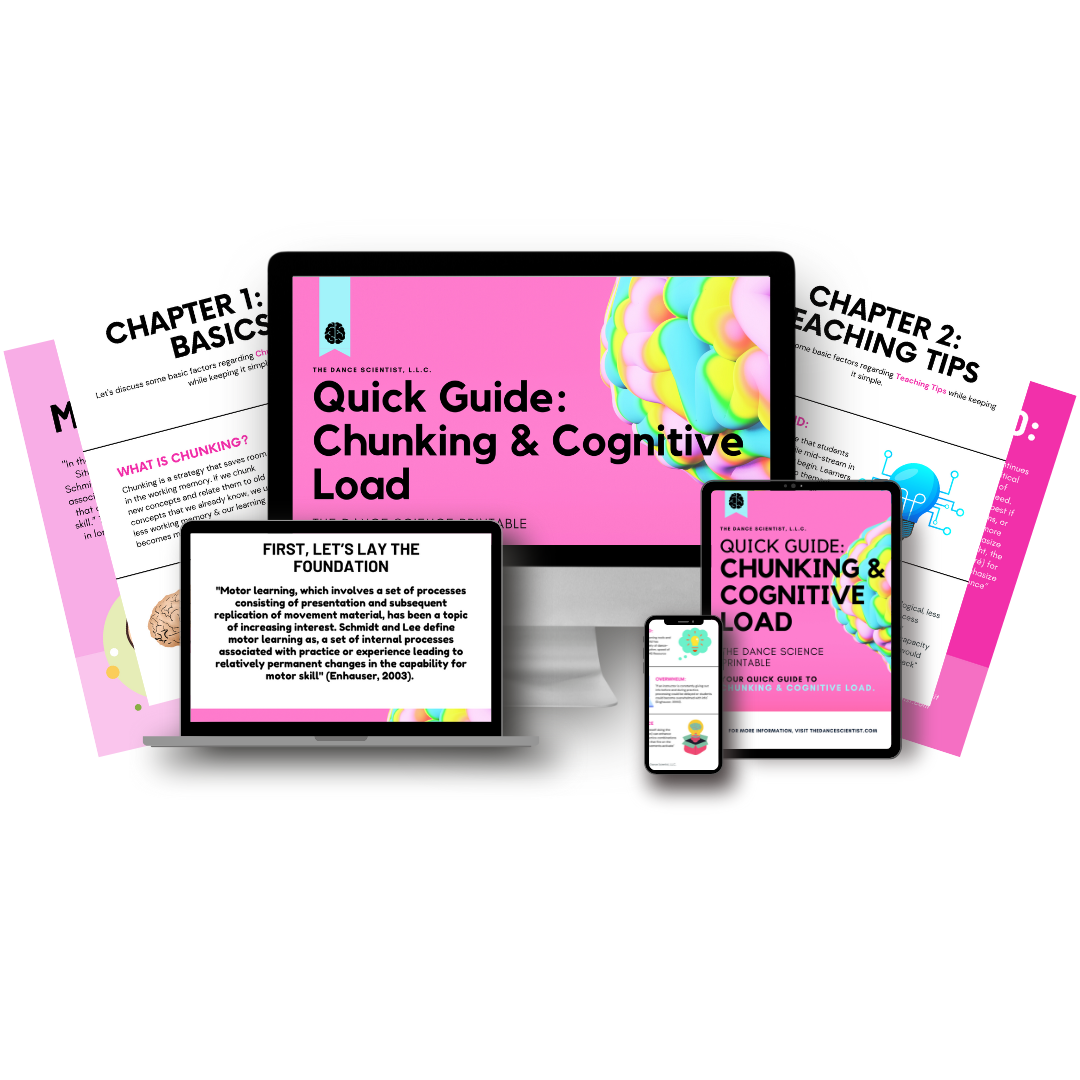 The Chunking & Cognitive Load Quick Guide